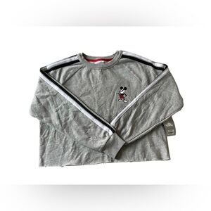 Disney Gray Women’s Sweatshirt with Mickey Mouse